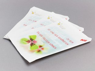 Schroeder Designverpackungen Einzelhandel Schmuckbeutel Blume