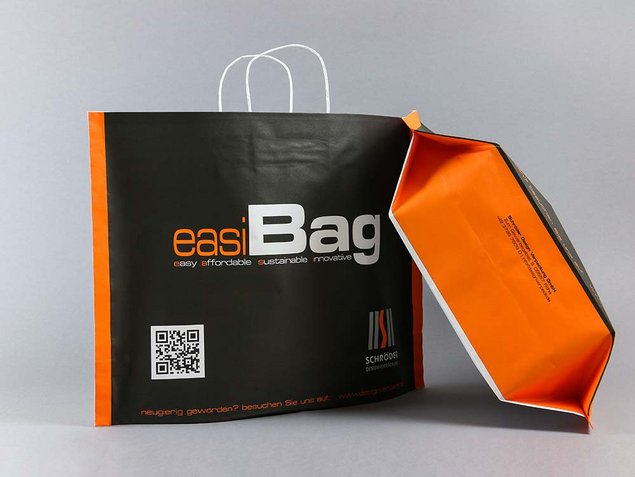 Schroeder Designverpackungen: Tragetaschen: easiBag: Bodenfalte Schroeder Designverpackungen Produkte Tragetaschen Easi Bag Bodenfalte